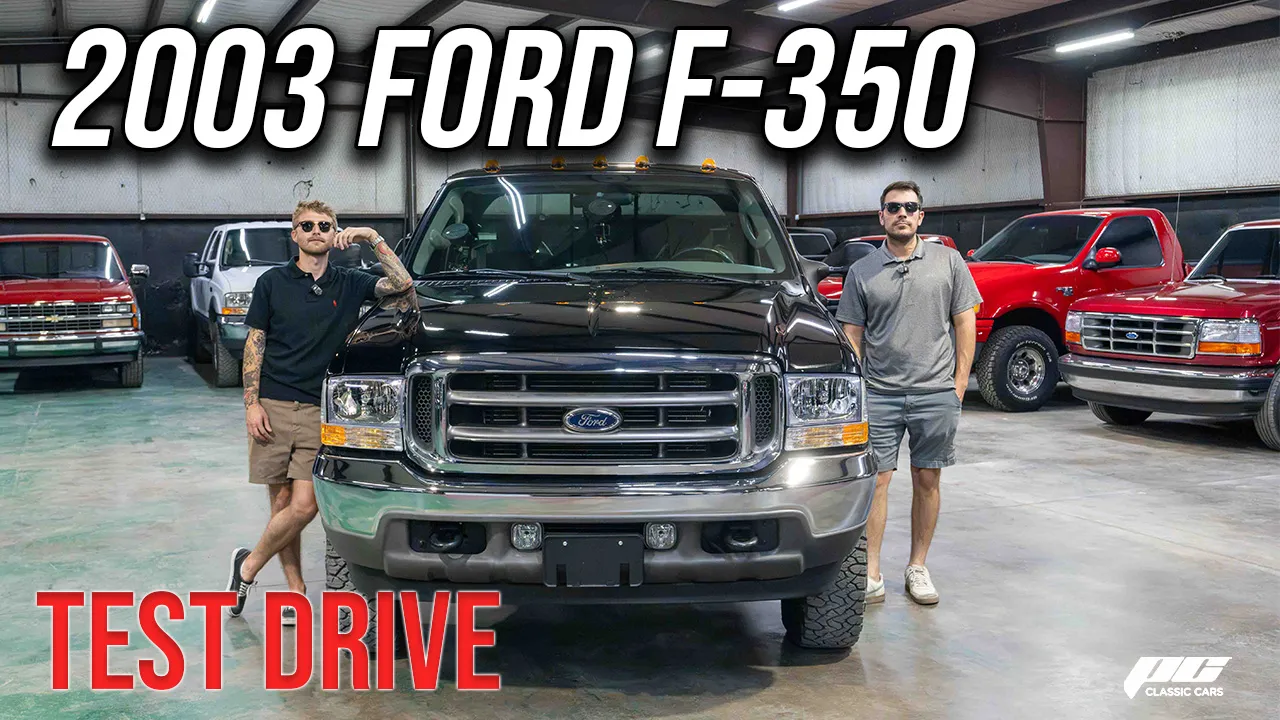 2003 Ford F-350 Super Duty Test Drive 7.3L Powerstroke Turbo Diesel - 65K Miles